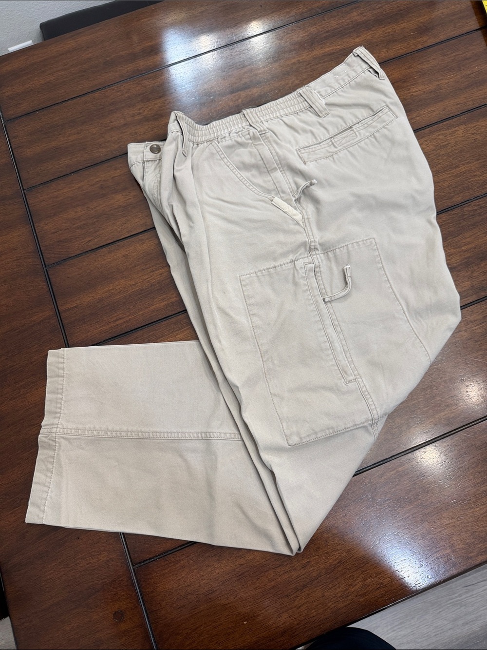 5.11 Tactical Men's Khaki Cargo Pants with Utility Pockets